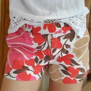 J. Crew floral shorts